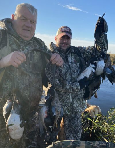Successful fishing trip in New Orleans with Waterfowl Specialist.